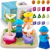 Medinių žaislų rūšiavimo dėlionė RK-866 Ricokids