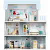Didelis medinis lėlių namelis, 3 aukštų, Ricokids RK-878