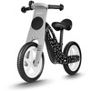 „Ricokids RC-615“ medinis balansinis dviratis, juodas ir baltas