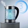 Elektrinis stiklinis virdulys su temperatūros reguliatoriumi 1,7 l 2200 W Berdsen BD-714