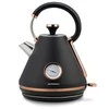 Berdsen Elektrinis virdulys su termometru 1,7 l BD-701 - juodas