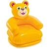 Pripučiamas fotelis vaikams Cheerful Animals 65 x 64 cm Intex 68556 meškiukas