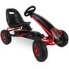 Vaikiškas pedalinis gokartas RK-590 raudonas