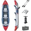 Bestway Kayak Rapid X3 pripučiamas 3-vietis + krepšys irklams 381x100 cm 65132