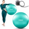Neo-Sport Mankštos kamuolys 65 cm NS-951 turkio spalvos