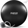 Neo-Sport Mankštos kamuolys 75 cm NS-952 juodas