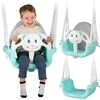 Ricokids Vaikiškos sūpynės Bear 3in1, turkio spalvos