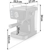 Berdsen BD-772 20 barų espreso kavos aparatas, juodas
