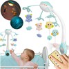 Ricokids Mėlyna RK-813 lovelės karuselė su projektuokliu