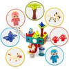 Ricokids RK-757 magnetiniai kaladėlės „Dinozaurų rojus“