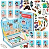 Ricokids Magnetinė dėlionių knygelė „Dress Up“ RK-770