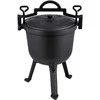 Ketaus emaliuotas puodas 8l laužo kepsninei BD-481 348100