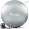 Nukido Nėščiųjų aerobikos kamuolys 65 cm NS-951 pilkas