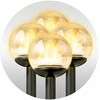 Saulės energija varomos lempos, skaidrūs rutuliai, 4 vnt. „Ilumen LS-103“