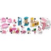 Ricokids Lėlių namelis su priedais 60x30x90 cm