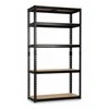 Metalinė sandėliavimo lentyna 183 x 90 x 40 cm Humberg HR-853 juoda