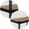 Metalinė daiktų laikymo lentyna 183 x 90 x 45 cm Humberg HR-700 juoda