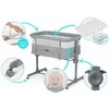 Nukido pristatoma kelioninė lovytė 0-5mėnesių, 9kg, NK-243