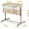 Nukido pristatoma kelioninė lovytė 0-5mėnesių, 9kg, NK-243