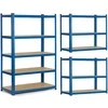 Metalinis sandėliavimo stovas 150 x 75 x 30 Humberg 4842