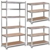 Metalinis sandėliavimo stovas 222 x 110 x 50 cm Humberg HR-815