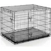 Metalinis šunų voljeras + guolis 107 x 71 x 77 cm PH-202