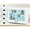 BD-910 balta meteorologinė stotelė su ekranu