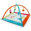 Nukido Interaktyvus edukacinis kilimėlis „Ricokids“ – gyvūnų tematika, 90 x 45 cm
