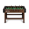 Neo-Sport stalo futbolo stalas 118 x 61 x 79 cm NS-804, tamsiai rudas