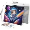 Paveikslas tapybai pagal skaičius 40x50 cm Massido Astronauta