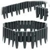 „Plonos“ sodo apvadas 220 cm PL-961 pilkas