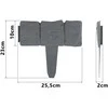 Plonos sodo apvadas 250 cm PL-962 pilkas