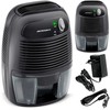 Berdsen BR-68B juodas oro sausintuvas su automobilio adapteriu