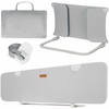 Lovos apsauginis turėklas 150 x 44 x 41 cm, Nukido pilkas