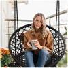 Sofotel Boho pakabinamas krėslas -sūpynės, juodas