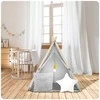 „Nukido“ vaikų namelio palapinė su lempa – pilka