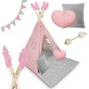 Palapinė tipi vaikams NK-406 Nukido - rožinė