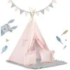 NK-406 Nukido tipi palapinė vaikams - šviesiai rožinė