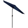 Sulankstomas sodo skėtis, 6 dalių, 300 cm, su uždanga, „Plonos PL-884“