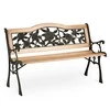 Parko suoliukas su atlošu 123,5 x 74 x 48 cm Sofotel Gardi Rose