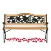 Parko suoliukas su atlošu 123,5 x 74 x 48 cm Sofotel Gardi Rose