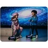 Ricokids Leddi triratis balansinis paspirtukas vaikams su LED – juodas