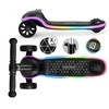 Ricokids Leddi triratis balansinis paspirtukas vaikams su LED – juodas