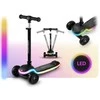 Ricokids Leddi triratis balansinis paspirtukas vaikams su LED – juodas