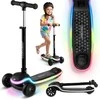 Ricokids Leddi triratis balansinis paspirtukas vaikams su LED – juodas