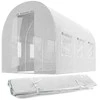 Global Sodo tunelio folija 2x3m (6m2) balta Plonos