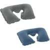 Flokuotų raguolių kelioninė pagalvė 2 spalvos 46 x 28 cm Bestway 67006 mėlyna