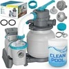 Smėlio pompa baseinams + daugiafunkcinės tabletės 6056 l/val. „Bestway 58497“