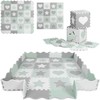 Ricokids Nukido Putplasčio dėlionės kilimėlis 150x150cm 16 vnt.