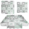 Ricokids Nukido Putplasčio dėlionės kilimėlis 150x150cm 16 vnt.